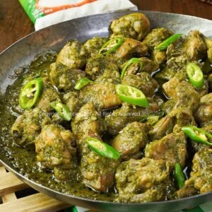 Chicken Green Karahi