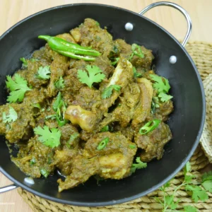 Mutton Green Karahi