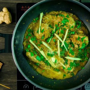 Mutton Green Karahi Boneless