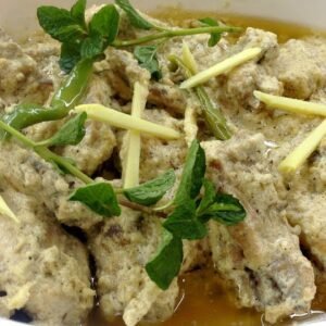 Mutton White Karahi Boneless (half)
