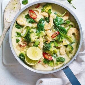 Prawns Green Karahi